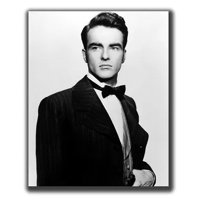 Montgomery Clift Celebrities Vintage Retro Photo Glossy Big Size 8X10in J069 • $14.99