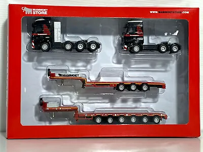 Mercedes Low Loader+Volvo Trailer  Mammoet  1:87 ScaleWSI Truck Models 410103  • $89.67