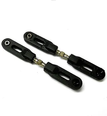 £4.75 • Buy 81068 1/8 Scale RC Buggy Linkage Track Rods Upper Arms Plastic X 2 80mm - 90mm 