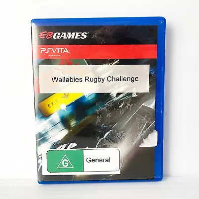 Wallabies Rugby Challenge - PS Vita - Tested & Working - Free Postage • $48.88