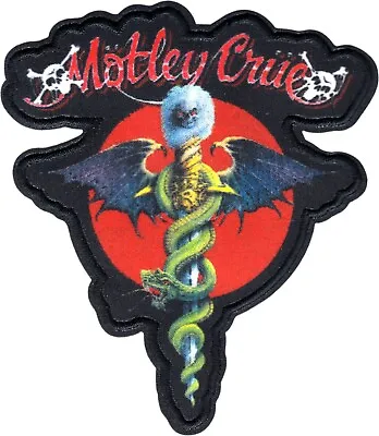 Patch - Motley Crue Dr Feelgood Staff With Snake Album Art Cover Iron On #3546 • $9.99