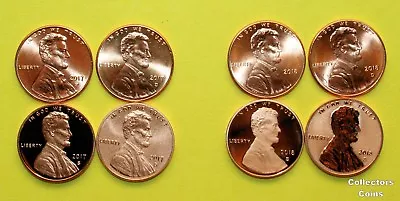 2017 & 2018 8 Coin Lincoln Cent PDSS Sets WP&D & S Enhanced/Proof/Reverse Proof • £72.32