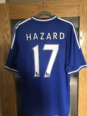 Hazard Chelsea Home Shirt 2013/14 Extra Large Good Condition  • £40