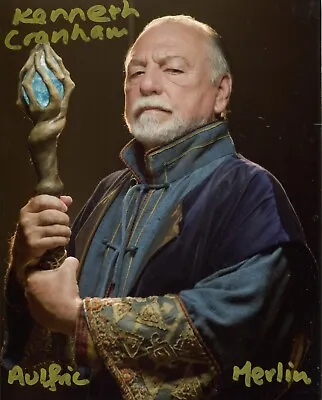 Actor Kenneth Cranham Signed MERLIN 8x10 Photo - UACC DEALER • £30