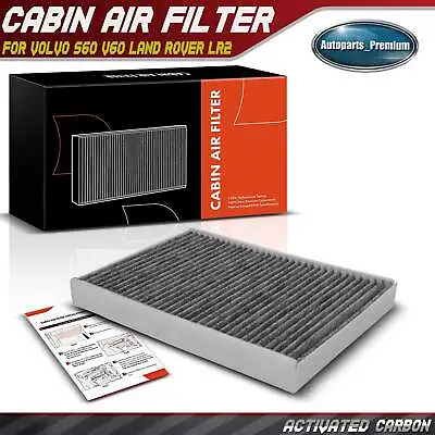 1x New Front Activated Carbon Cabin Air Filter For Volvo S60 V60 Land Rover LR2 • $13.59