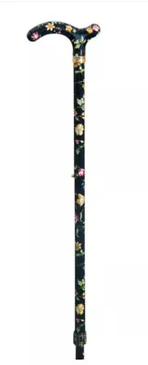 £31.99 • Buy Classic Canes Chelsea Petite Non Folding Walking Stick, Black Floral