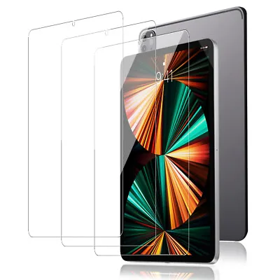 Ultra Thin Film Screen Protector 3 Pack For IPad Pro 12.9  Works With Face ID • $9.49