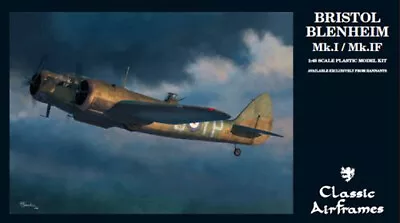 £45.99 • Buy Classic Airframes Bristol Blenheim Mk.I / Mk.IF Model Kit 1:48 New & Sealed
