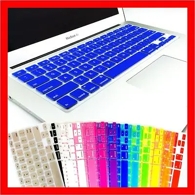 Keyboard Cover Protector For Apple Mac Book Pro 13.3  15.4  17 Inch Mac Book Air • $3.75