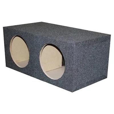 Qpower Dual 15  15 Inch Sealed Heavy Duty Square Empty Sub Woofer Box Qmpsq15e • $69.99