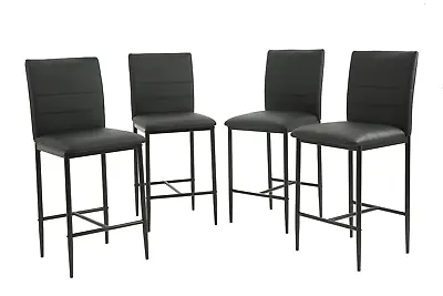 Modern Counter Height Bar Stools Set Of 2/4/6 Kitchen Barstools Breakfast Chairs • $249.99