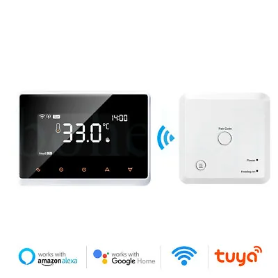 £74.26 • Buy Wifi Smart Thermostat Tuya Temperature Controller Gas Boiler Water Heating UK