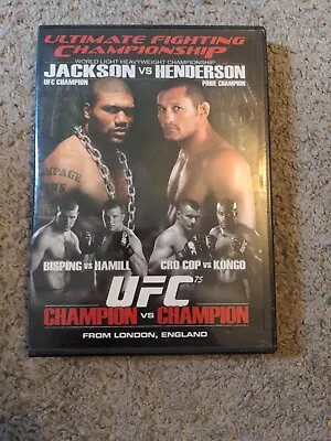 UFC 75: Champion Vs. Champion (DVD 2007) • $4.99