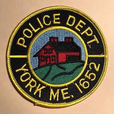 York Maine Police Shoulder Patch Me • $5.85