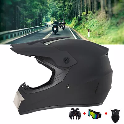 Motocross Helmet For Men Full Face Motorcycle Helmet Dirt Bike Motocross Helmet • $55.26