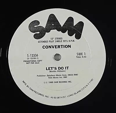 Convertion/Four Flights  Let's Do It  Modern Soul Disco 12  Sam Promo HEAR • $7.99