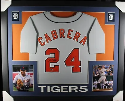 Miguel Cabrera Autographed Signed Jersey MLB Detroit Tigers Beckett Marlins • $479.99