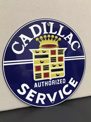 Cadillac Retro Gasoline Vintage Reproduction Garage Sign • $22