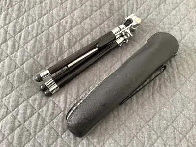 £14.95 • Buy Vintage Hanimex Compact Slim Travel Tripod Made Of Stainless Steel