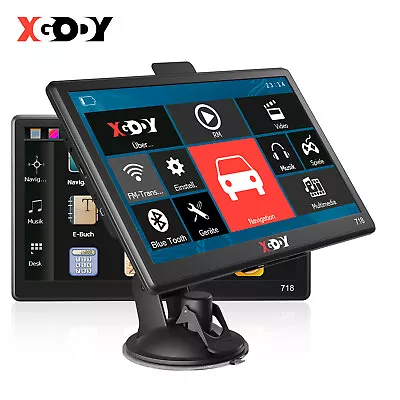 XGODY 7'' Car Truck GPS Navigation Sat Navi 8GB 256MB America+Canada+Mexico Maps • $53.96