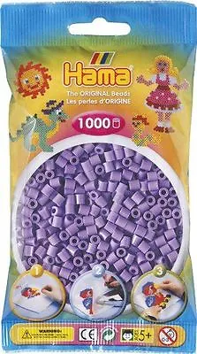 Bulk Buy: Hama Beads Pastel Mauve 207-45 1000 Midi Beads (5 Pack) • $19.99