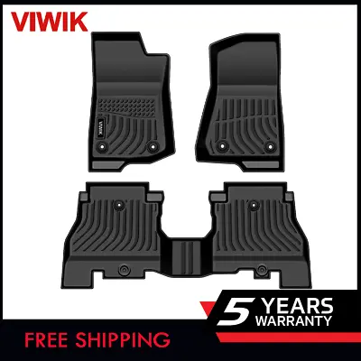 For 2018-2023 Jeep Wrangler JL 4 Door Waterproof Floor Mats Liners TPE Rubber • $49.99