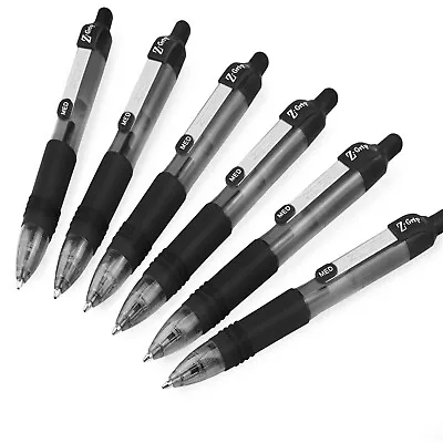 Zebra Z-Grip Smooth Mini Retractable Ballpoint Pens - 1.0mm - Black - Pack Of 6 • $12.20