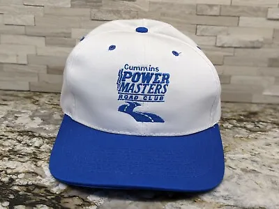 Vintage Cummins Power Masters Road Club Trucker Hat Snapback Cap Dodge Diesel • $27.41
