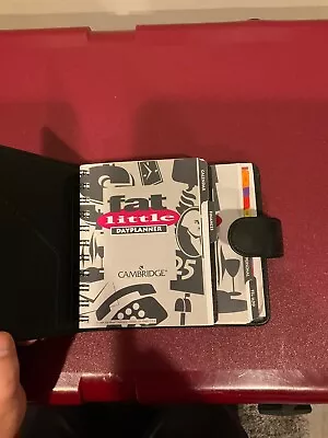 Mead Cambridge Fat Little Day Planner Black Must Have/Vintage! ￼ • $35.97