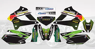 N 281 Motocross Mx Graphics Decals Stickers For Kawasaki Klx250 D-tracker • $89