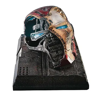 Avengers Endgame Iron Man Mark L Battle Damaged Helmet Replica New In Stock • $472.50