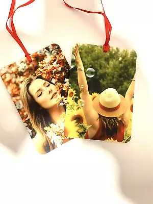 Personalised Car Air Freshener Custom Photo Airfreshener • £3.95