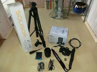 £815.54 • Buy Canon EOS 600D / Rebel T3i, Incl. EF-S 18-135 IS Lens, Original Packaging & New, 2J. Warranty
