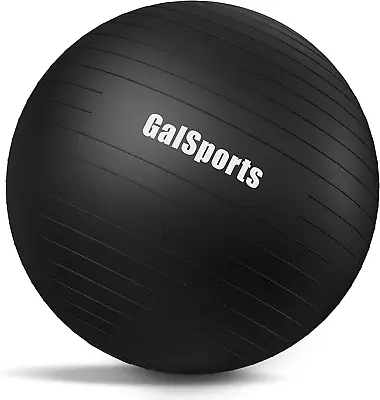 $18.38 • Buy Yoga Ball Exercise Ball For Working Out, Anti-Burst And Slip Resistant Stability