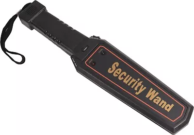 Hand Held Metal Detector Portable Airport Club Concert Security Inspection Wand • £39.99