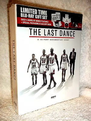 The Last Dance (Blu-ray 2020 3-Disc) Michael Jordan Chicago Bulls Documentary • $199.99