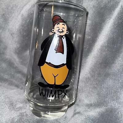 Vintage 1975 Wimpy Kollect A Set Series Coca-Cola Popeye Drinking Glass Very Gd • $10