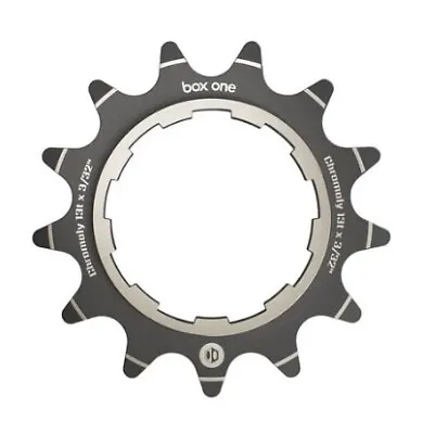 BOX Box One 3/32  CNC Cr-Mo Cog Black - 13t • $36.73