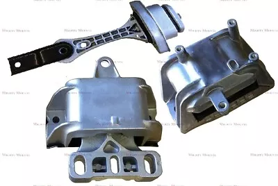 MMB901 3pc Motor Mounts Fit 2.5L Eng 2006 - 2010 Volkswagen Beetle Transmission • $168.77