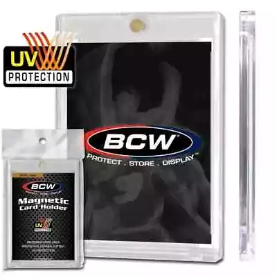 Pick Your Size - BCW Magnetic One Touch Card Holders 35 55 75 100 130 180 360pt • $2.50