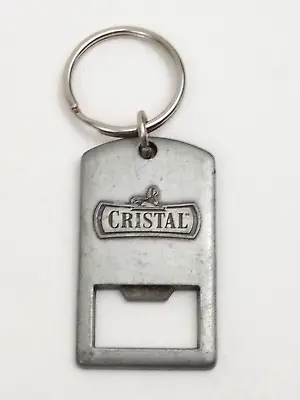 Cristal Cerveza Keychain Bottle Opener Vintage Metal Beer Advertising Sphinx • $9.94