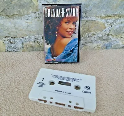 1980s Vintage Cassette Tape Brenda-K-Starr Self-Titled Album 1987  • $4.99