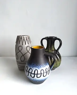 West German Pottery. Group (b) JasbaCarstensScheurich. • £21