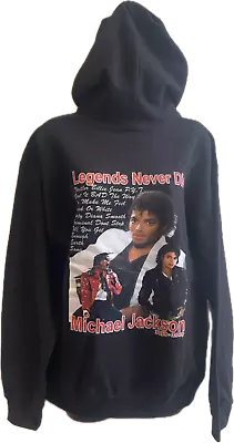 MICHEAL JACKSON Legend Never Dies Hoodie Supporting Cancer Research • £19.99
