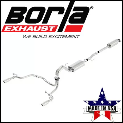 $1415.69 • Buy Borla S-Type Cat-Back Exhaust System Fits 2015-2020 Ford F-150 2.0L/ 2.5L