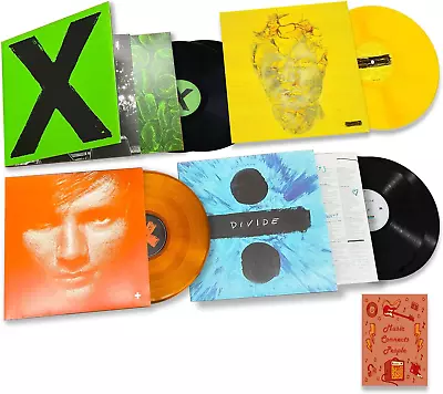 Ed Sheeran (+ X ÷ -) (4 Album Deluxe+bonus 4lp Vinyl) Limited Edition  • $339.43