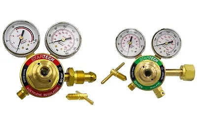 Gas Regulator Oxygen Acetylene Set Heavy Duty Compatible With Victor Regulators • $227.65