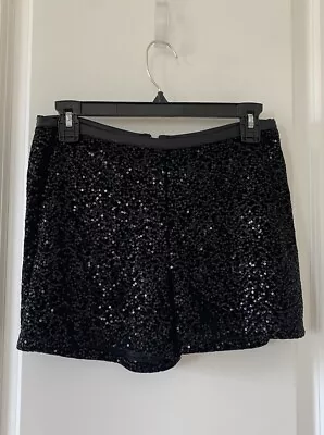 Mimi Chica Womens Black Sequin Shorts Size M • $15