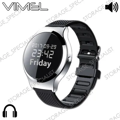 Watch Voice Recorder Vimel Listening Device Micro Mini Kids Wearable Spy Hidden • $97.21