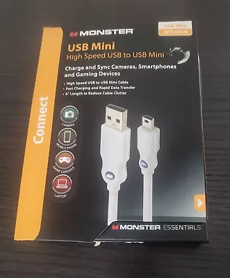 Monster USB Mini High Speed USB To USB Mini ~ NEW • $6